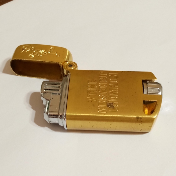 The Intimidator Dale Earnhardt NASCAR Brass Commemorate Torch Lighter - Picture 7 of 11